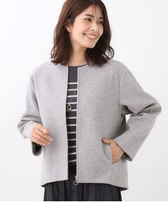 Reflect / リフレクト その他アウター | 【ゆったりシルエット】ジャージメルトンコクーンジャケット