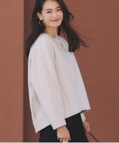 Reflect / リフレクト その他アウター | 【ゆったりシルエット】ジャージメルトンコクーンジャケット