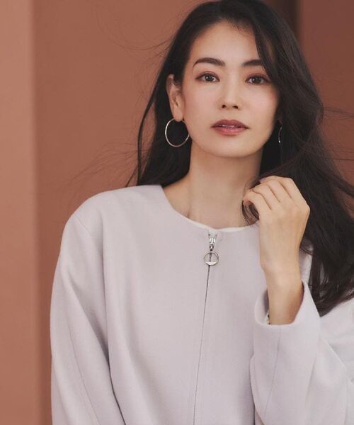 Reflect / リフレクト その他アウター | 【ゆったりシルエット】ジャージメルトンコクーンジャケット | 詳細1