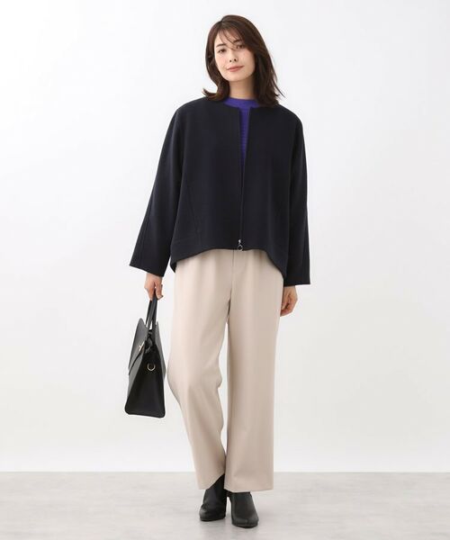 Reflect / リフレクト その他アウター | 【ゆったりシルエット】ジャージメルトンコクーンジャケット | 詳細13