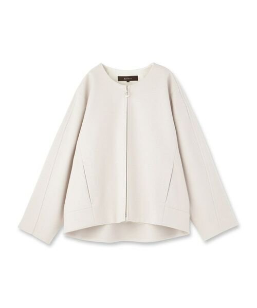 Reflect / リフレクト その他アウター | 【ゆったりシルエット】ジャージメルトンコクーンジャケット | 詳細15