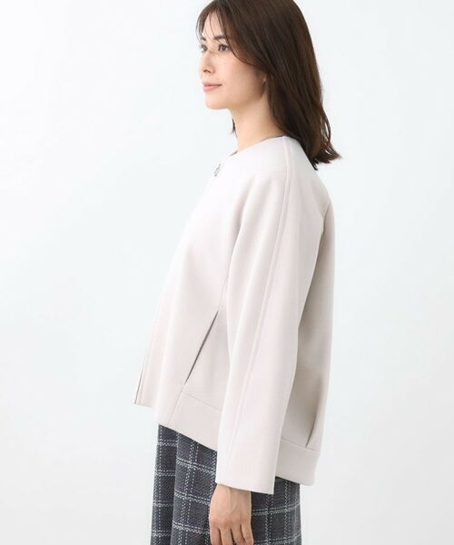 Reflect / リフレクト その他アウター | 【ゆったりシルエット】ジャージメルトンコクーンジャケット | 詳細17