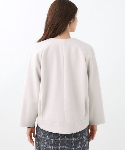 Reflect / リフレクト その他アウター | 【ゆったりシルエット】ジャージメルトンコクーンジャケット | 詳細18