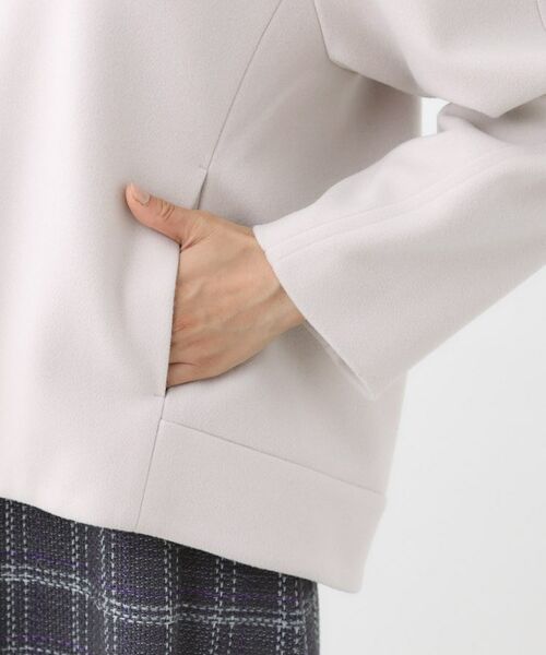 Reflect / リフレクト その他アウター | 【ゆったりシルエット】ジャージメルトンコクーンジャケット | 詳細21