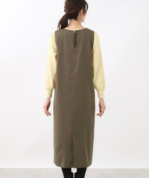 Reflect / リフレクト ロング・マキシ丈ワンピース | 【すっきりシルエット】スエードライクジャンパースカ―ト | 詳細12