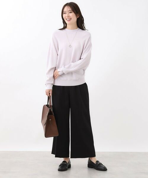Reflect / リフレクト ショート・ハーフ・半端丈パンツ | 【腰周りすっきり◎】ワイドクロップドパンツ | 詳細10