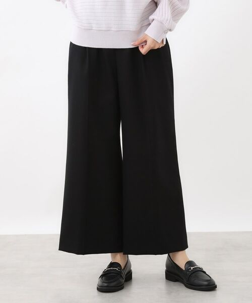 Reflect / リフレクト ショート・ハーフ・半端丈パンツ | 【腰周りすっきり◎】ワイドクロップドパンツ | 詳細11