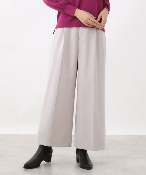 Reflect / リフレクト ショート・ハーフ・半端丈パンツ | 【腰周りすっきり◎】ワイドクロップドパンツ | 詳細15