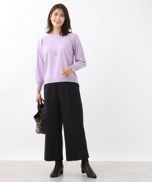 Reflect / リフレクト ショート・ハーフ・半端丈パンツ | 【腰周りすっきり◎】ワイドクロップドパンツ | 詳細21