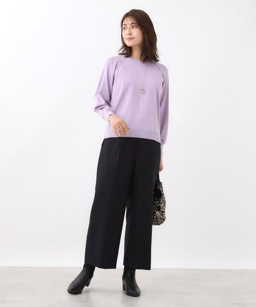 Reflect / リフレクト ショート・ハーフ・半端丈パンツ | 【腰周りすっきり◎】ワイドクロップドパンツ | 詳細22