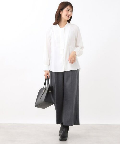 Reflect / リフレクト ショート・ハーフ・半端丈パンツ | 【腰周りすっきり◎】ワイドクロップドパンツ | 詳細5