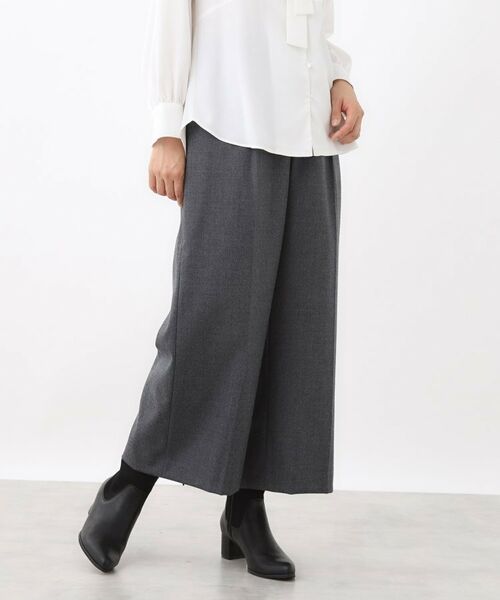 Reflect / リフレクト ショート・ハーフ・半端丈パンツ | 【腰周りすっきり◎】ワイドクロップドパンツ | 詳細7