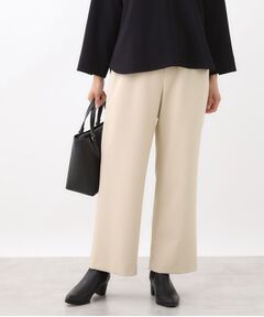 Reflect / リフレクト パンツ | 【ウエスト総ゴム／セットアップ可】フルレングスストレートパンツ