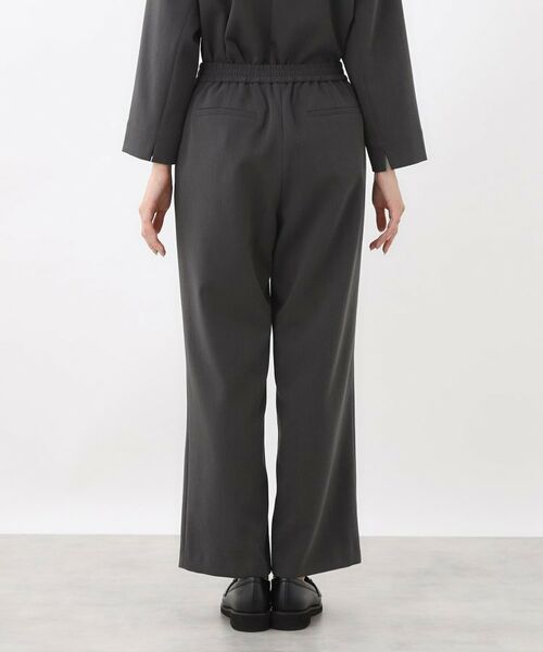 Reflect / リフレクト パンツ | 【ウエスト総ゴム/セットアップ可】フルレングスストレートパンツ | 詳細19