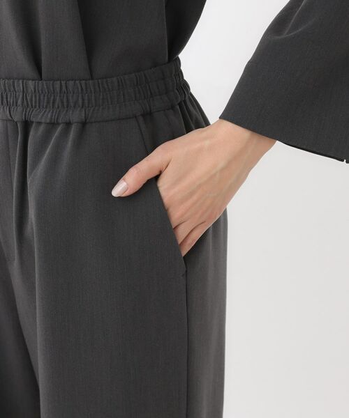 Reflect / リフレクト パンツ | 【ウエスト総ゴム/セットアップ可】フルレングスストレートパンツ | 詳細22