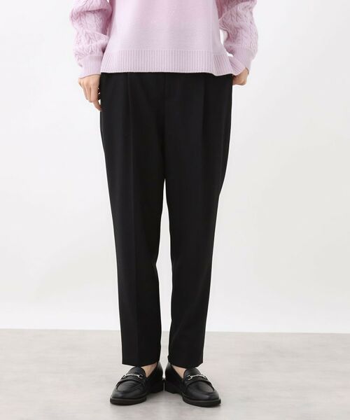 Reflect / リフレクト パンツ | 【腰周りすっきり◎】センタープレス入りテーパードパンツ | 詳細17