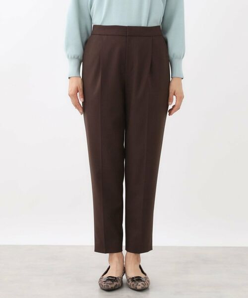 Reflect / リフレクト パンツ | 【腰周りすっきり◎】センタープレス入りテーパードパンツ | 詳細24