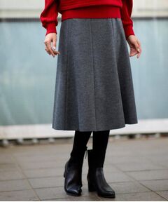 【選べる5色◎】フレアフリュイドスカート