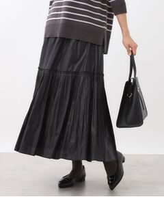Reflect / リフレクト ロング・マキシ丈スカート | 【腰周りすっきり◎】プリーツギャザースカート