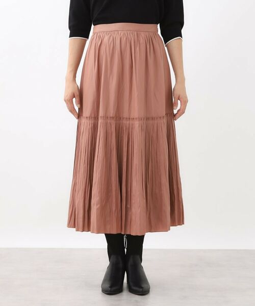 Reflect / リフレクト ロング・マキシ丈スカート | 【腰周りすっきり◎】プリーツギャザースカート | 詳細15