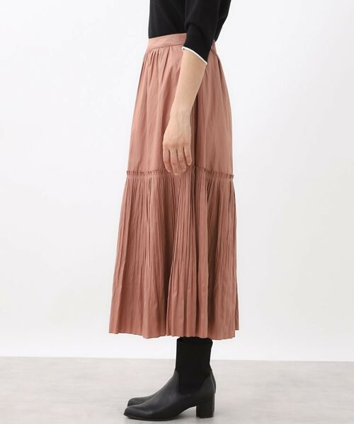 Reflect / リフレクト ロング・マキシ丈スカート | 【腰周りすっきり◎】プリーツギャザースカート | 詳細16
