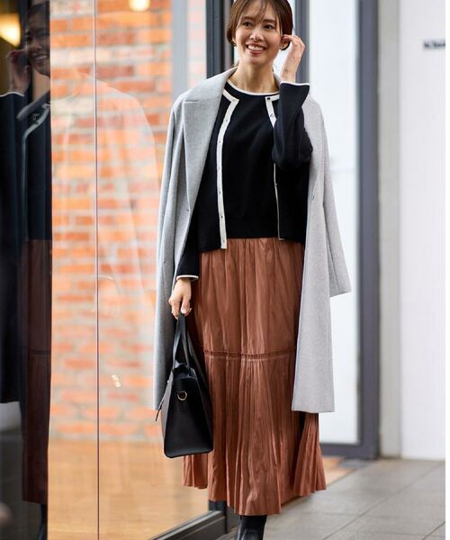 Reflect / リフレクト ロング・マキシ丈スカート | 【腰周りすっきり◎】プリーツギャザースカート | 詳細5