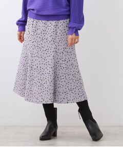 Reflect / リフレクト スカート | ソフトフレアプリントスカート