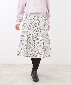 Reflect / リフレクト スカート | ソフトフレアプリントスカート