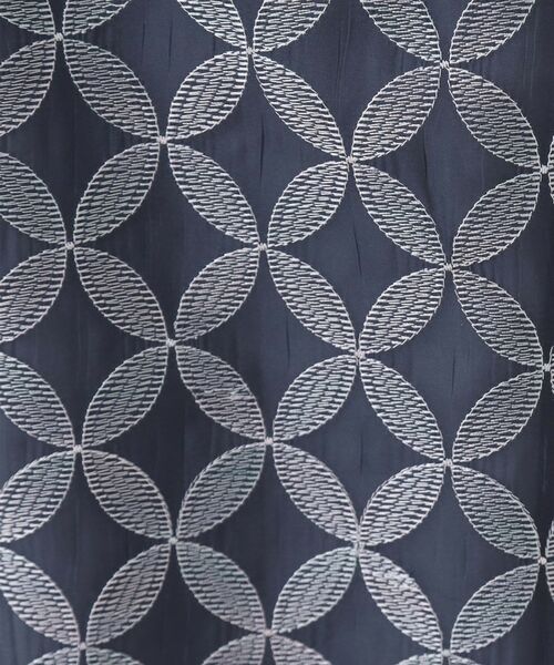 Reflect / リフレクト ロング・マキシ丈スカート | 【ウエストリボン付き】フラワー柄シアーフレアスカート | 詳細10