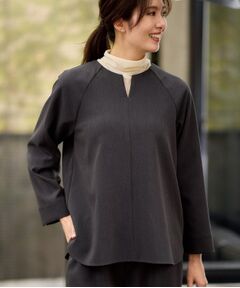 Reflect / リフレクト シャツ・ブラウス | 【秋映え／レイヤードスタイル◎／セットアップ可】ラグランスリーブプルオーバー