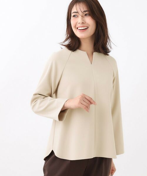 Reflect / リフレクト シャツ・ブラウス | 【秋映え/レイヤードスタイル◎/セットアップ可】ラグランスリーブプルオーバー | 詳細12