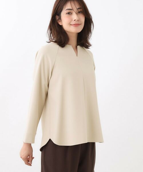 Reflect / リフレクト シャツ・ブラウス | 【秋映え/レイヤードスタイル◎/セットアップ可】ラグランスリーブプルオーバー | 詳細13