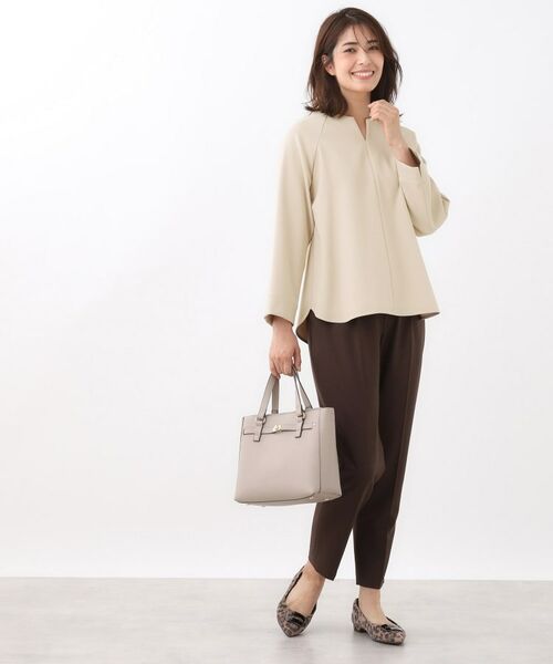 Reflect / リフレクト シャツ・ブラウス | 【秋映え/レイヤードスタイル◎/セットアップ可】ラグランスリーブプルオーバー | 詳細14