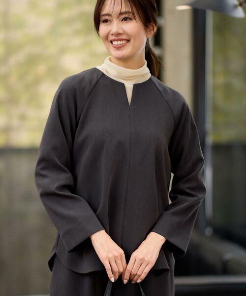 Reflect / リフレクト シャツ・ブラウス | 【秋映え/レイヤードスタイル◎/セットアップ可】ラグランスリーブプルオーバー | 詳細26