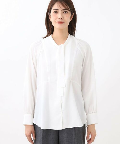 Reflect / リフレクト シャツ・ブラウス | 【レイヤードに◎】ボウタイブラウス | 詳細11