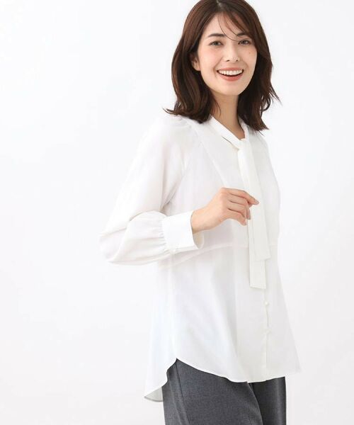 Reflect / リフレクト シャツ・ブラウス | 【レイヤードに◎】ボウタイブラウス | 詳細17