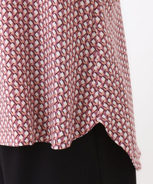 Reflect / リフレクト シャツ・ブラウス | 【レイヤードに◎】ボウタイプリントブラウス | 詳細19