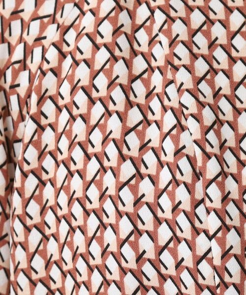 Reflect / リフレクト シャツ・ブラウス | 【レイヤードに◎】ボウタイプリントブラウス | 詳細7