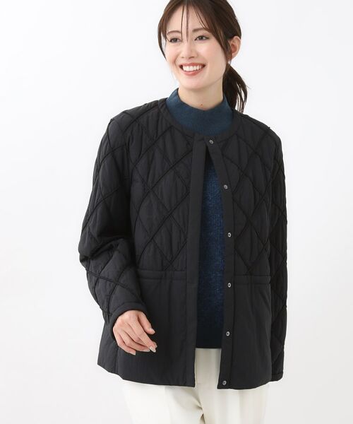 Reflect / リフレクト その他アウター | 【気軽な羽織に◎】中綿キルティングショートコート | 詳細13