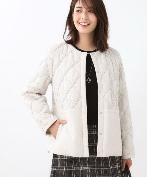Reflect / リフレクト その他アウター | 【気軽な羽織に◎】中綿キルティングショートコート | 詳細16