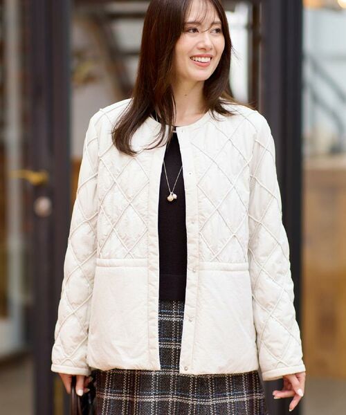 Reflect / リフレクト その他アウター | 【気軽な羽織に◎】中綿キルティングショートコート | 詳細2