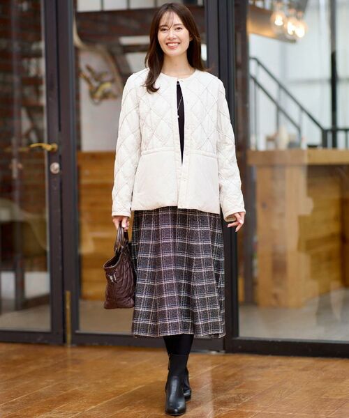 Reflect / リフレクト その他アウター | 【気軽な羽織に◎】中綿キルティングショートコート | 詳細3