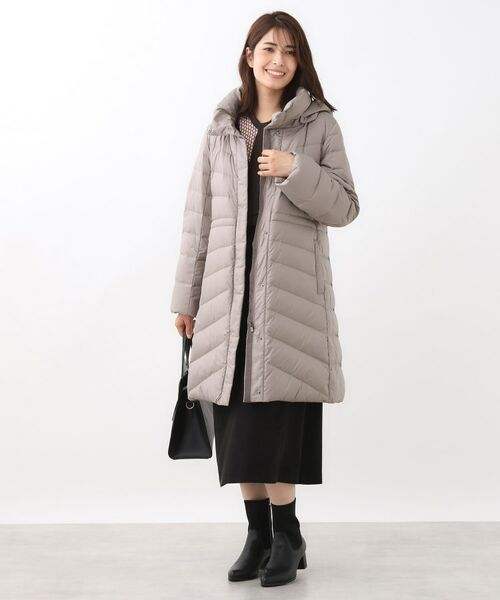 Reflect / リフレクト ダウンジャケット・ベスト | 【定番人気／ウエスト調整可】フーデッドロングダウンコート | 詳細15