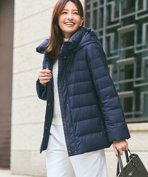 Reflect / リフレクト ダウンジャケット・ベスト | 【定番人気】フーデッドミドルダウンコート | 詳細1