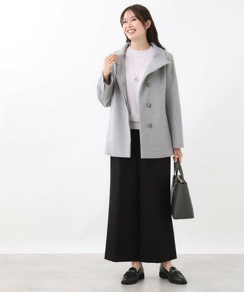 Reflect / リフレクト その他アウター | 【衿が顔に当たらない◎】スタンドネックミドルコート | 詳細11