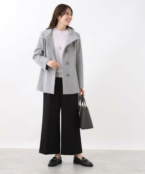 Reflect / リフレクト その他アウター | 【衿が顔に当たらない◎】スタンドネックミドルコート | 詳細12