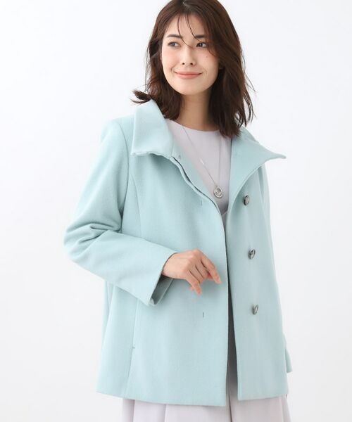 Reflect / リフレクト その他アウター | 【衿が顔に当たらない◎】スタンドネックミドルコート | 詳細18