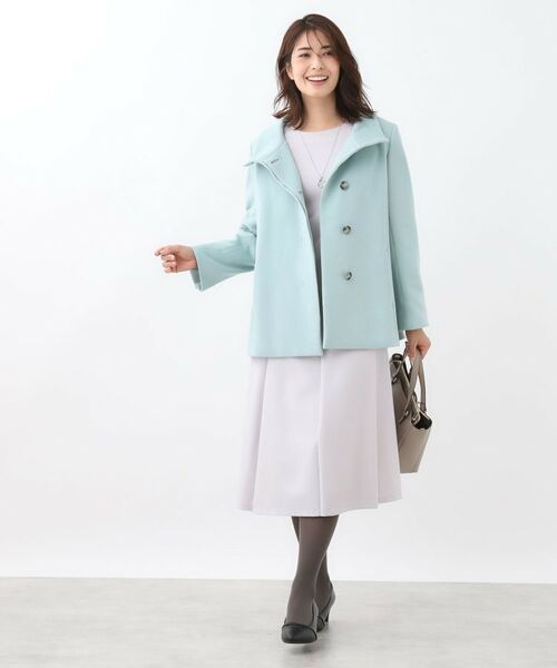 Reflect / リフレクト その他アウター | 【衿が顔に当たらない◎】スタンドネックミドルコート | 詳細20