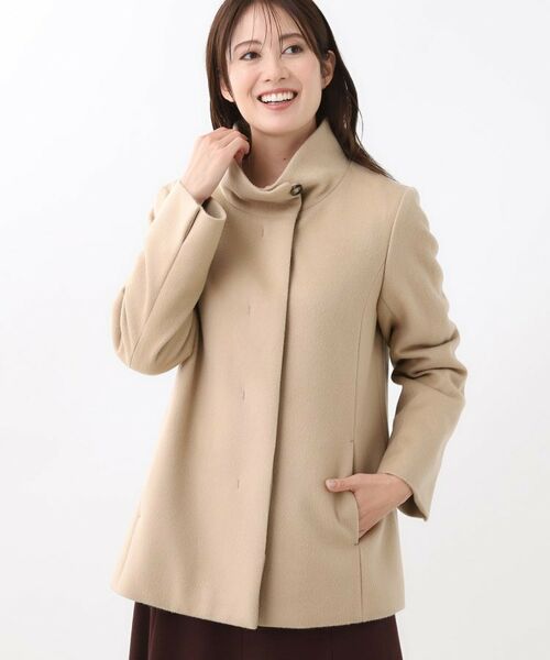 Reflect / リフレクト その他アウター | 【衿が顔に当たらない◎】スタンドネックミドルコート | 詳細22