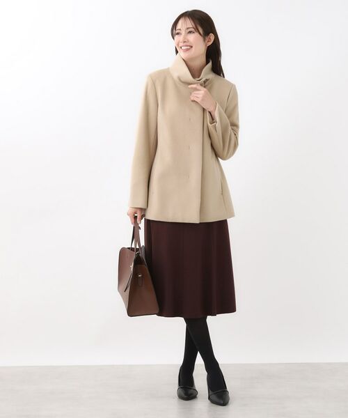 Reflect / リフレクト その他アウター | 【衿が顔に当たらない◎】スタンドネックミドルコート | 詳細23